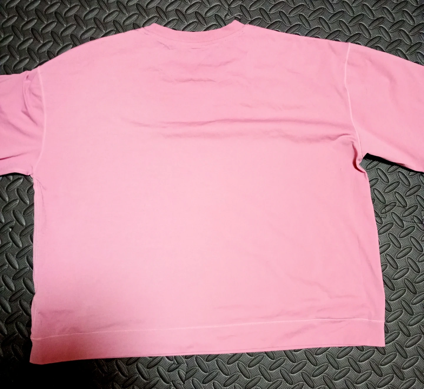 ピンク 半袖　CLOSSHI SPORTS Tシャツ LLサイズ（Mサイズの方使用していました）の写真3枚目