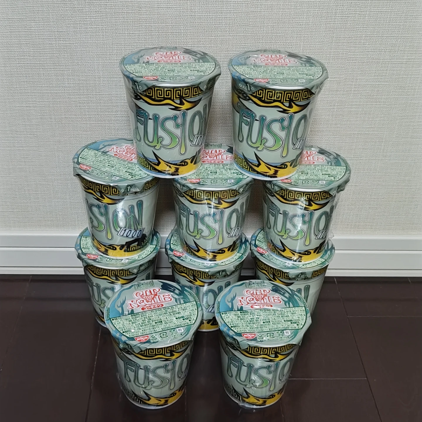 日清 カップヌードル フュージョン 10個セット