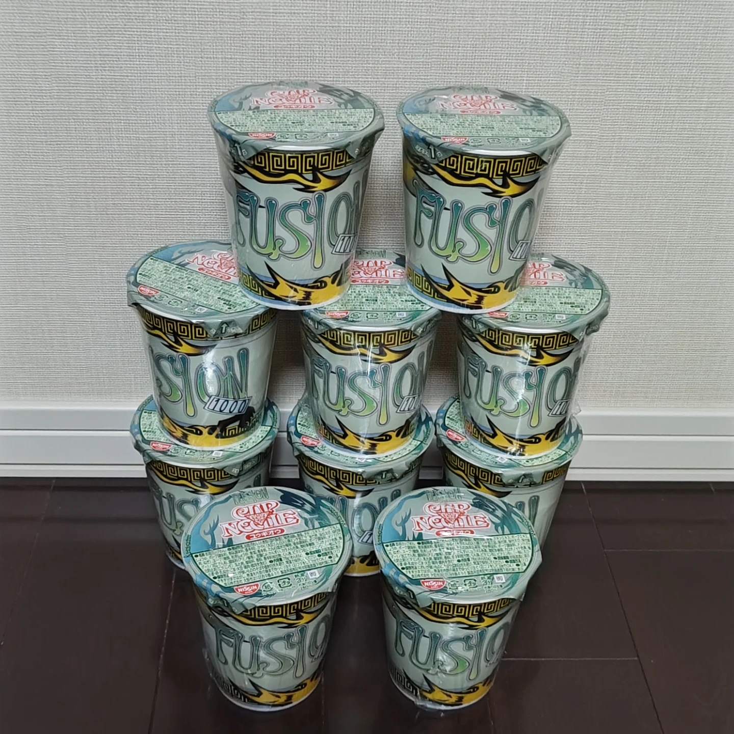 日清 カップヌードル フュージョン 10個セット