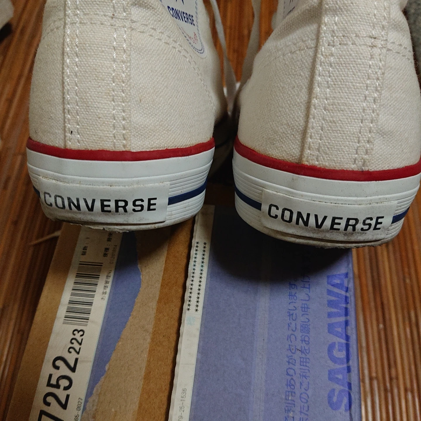 ★美品★コンバース ネクスター ハイカット ホワイト 24cmの写真4枚目