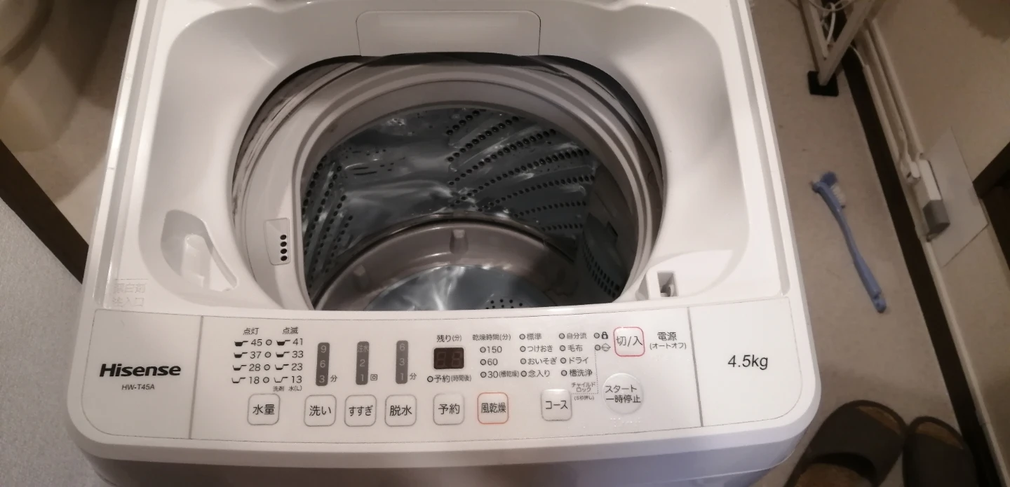 洗濯機 4.5kgの写真3枚目
