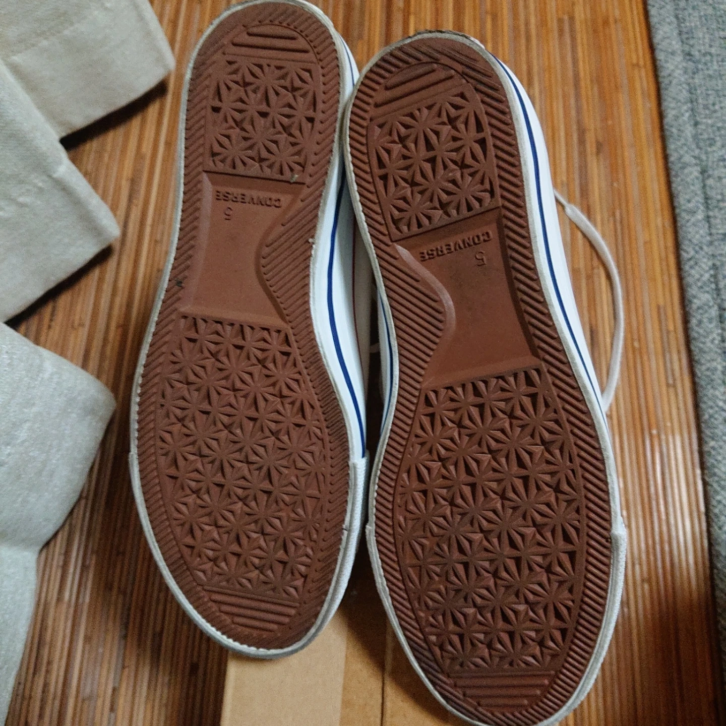 ★美品★コンバース ネクスター ハイカット ホワイト 24cmの写真5枚目