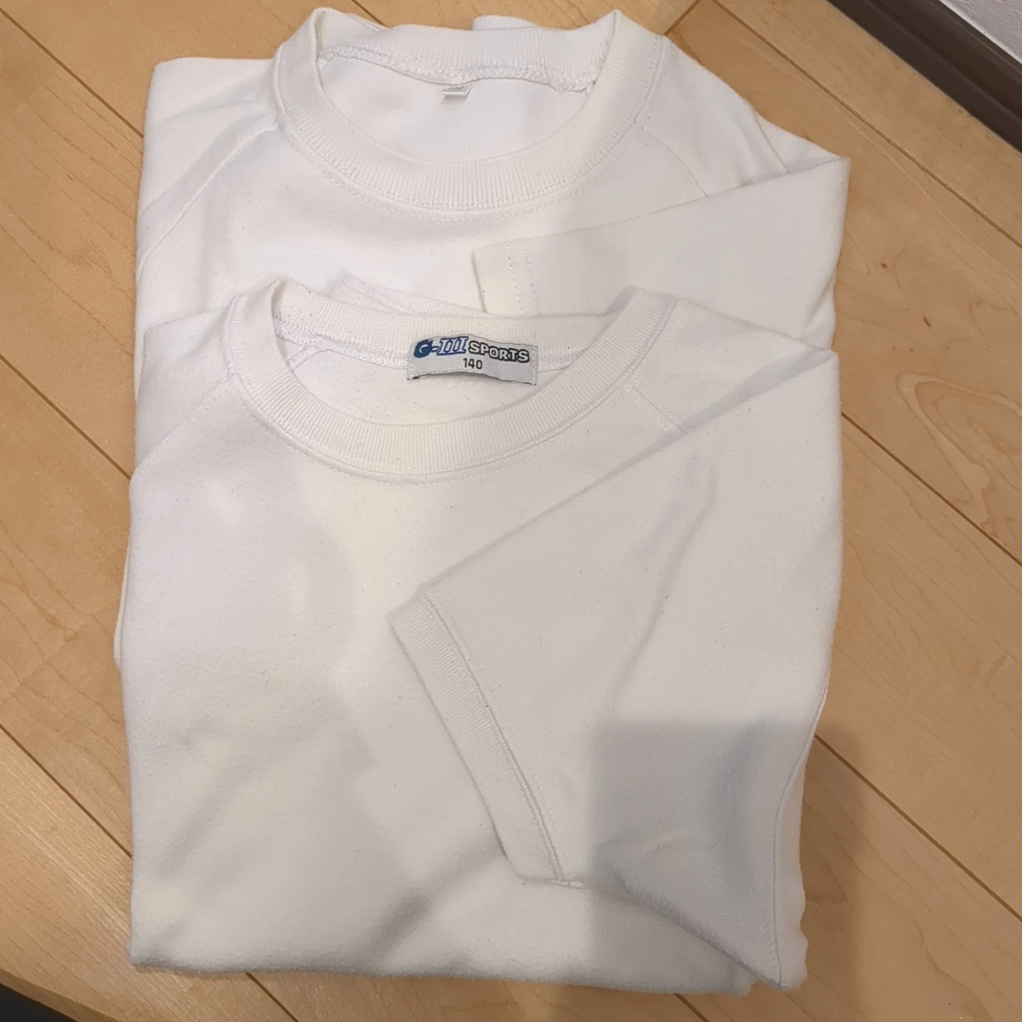 体操服セット 白Tシャツ ハーフパンツ 赤白帽の写真2枚目