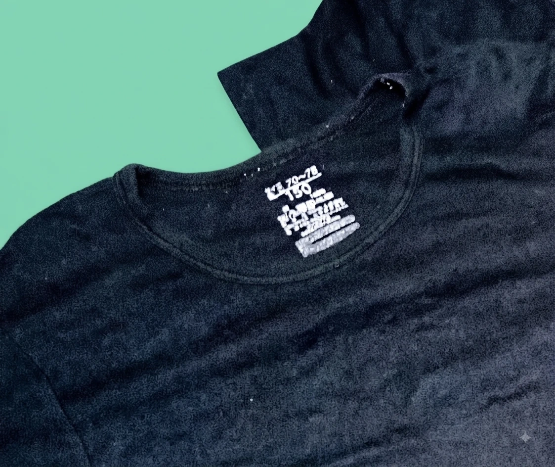 黒 Tシャツ インナー 肌着 3枚セット 150cmの写真3枚目