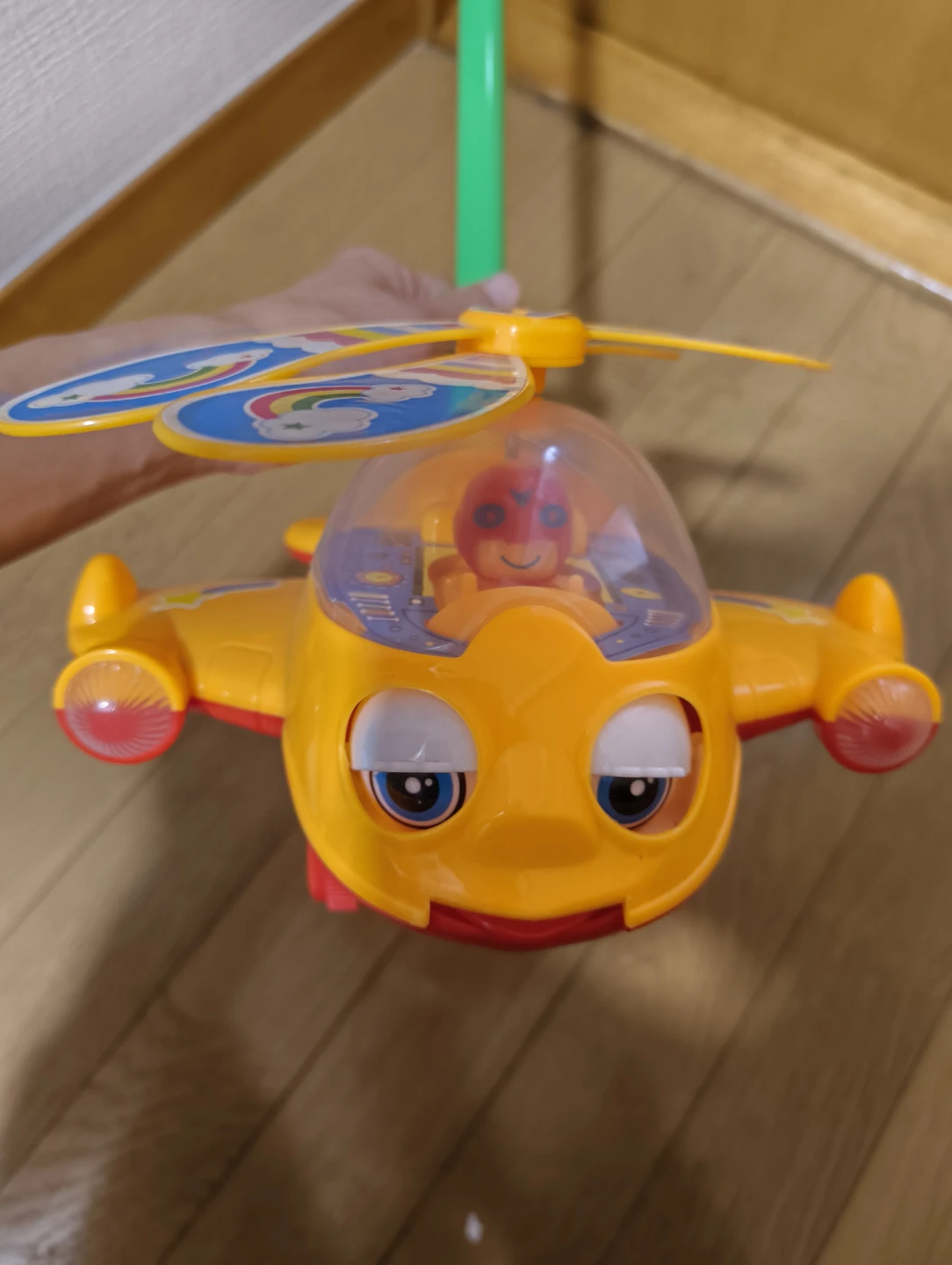 子供用 押し車 飛行機 おもちゃの写真2枚目