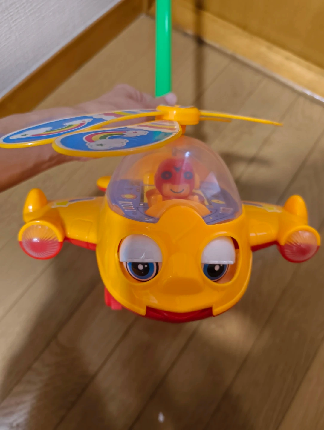 子供用 押し車 飛行機 おもちゃの写真2枚目