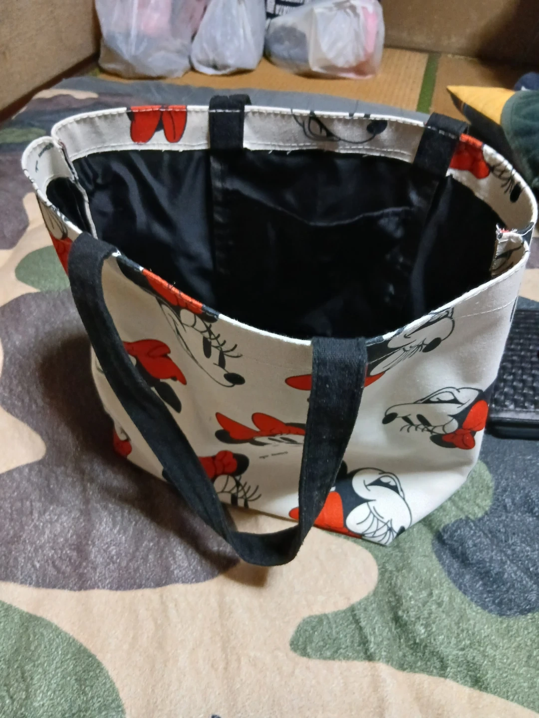 ミニーマウス トートバッグ