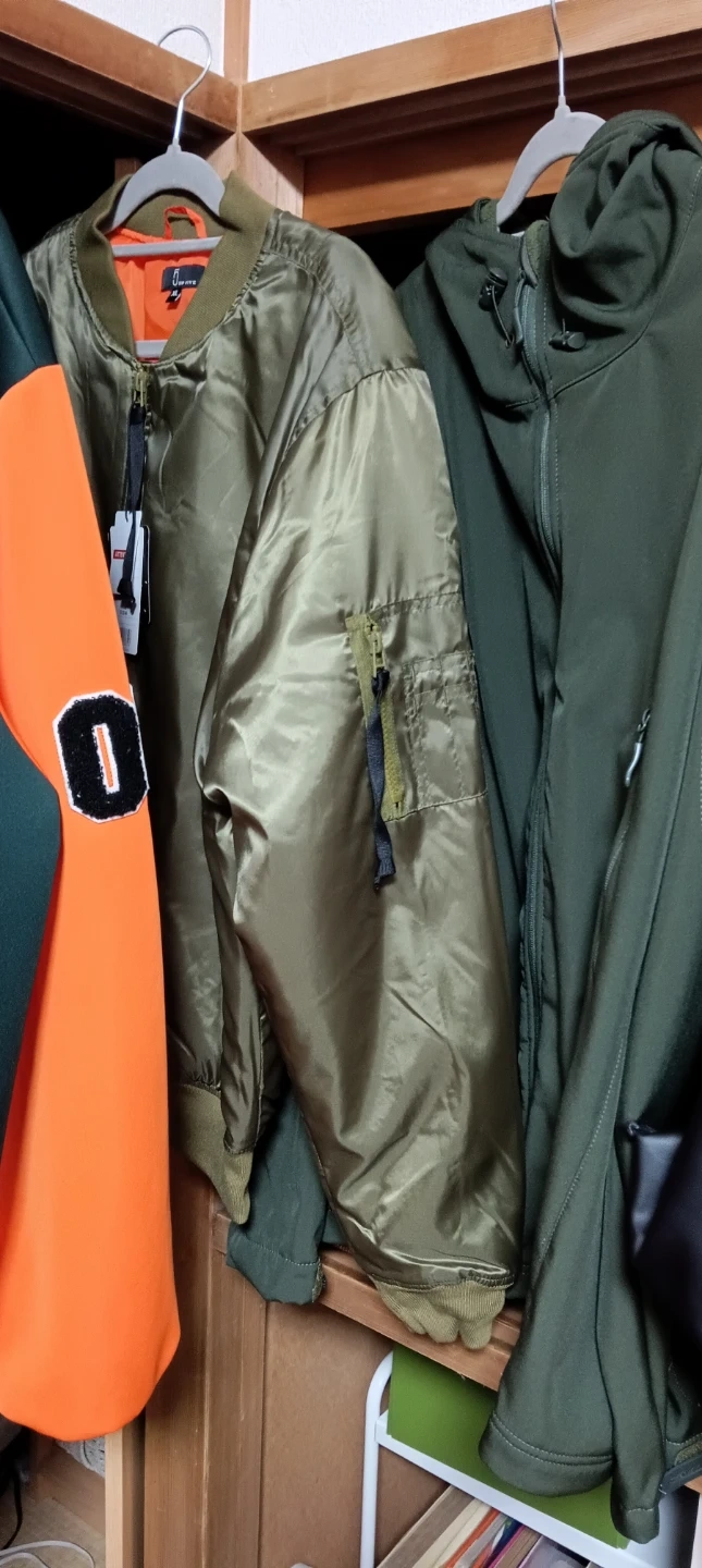 MA-1新品あり。メンズ アウター5点 美品の写真6枚目