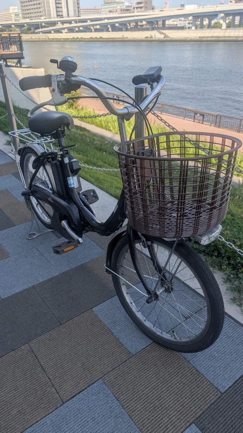 ヤマハ パス シオン 前後20インチ 電動アシスト自転車の写真2枚目