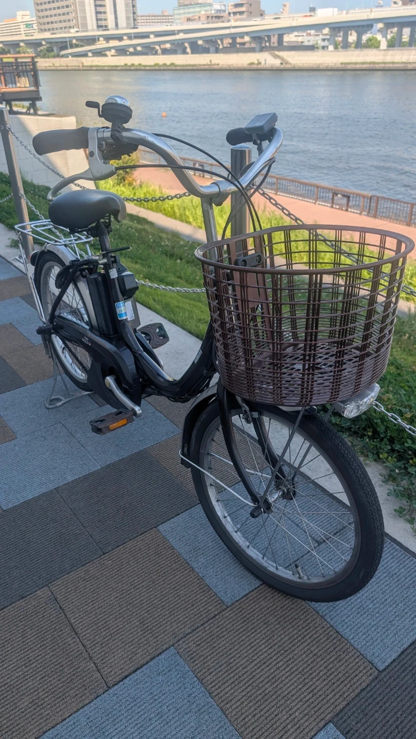 ヤマハ パス シオン 前後20インチ 電動アシスト自転車の写真2枚目