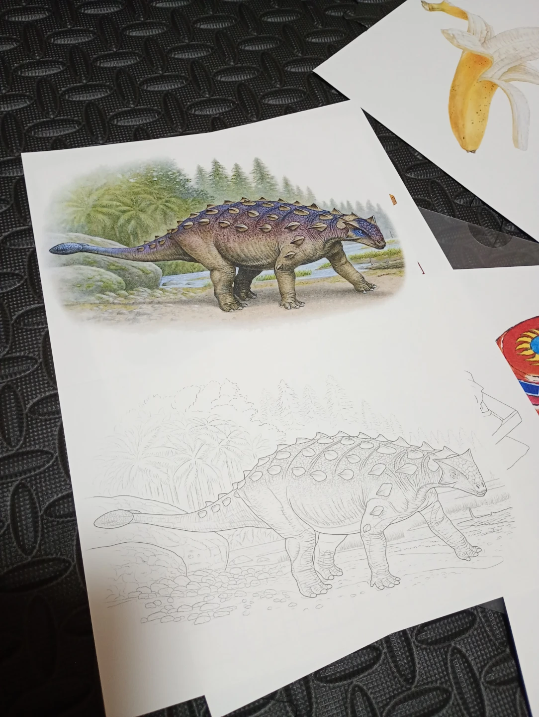 大人の塗り絵コンクール 下絵セットの写真2枚目