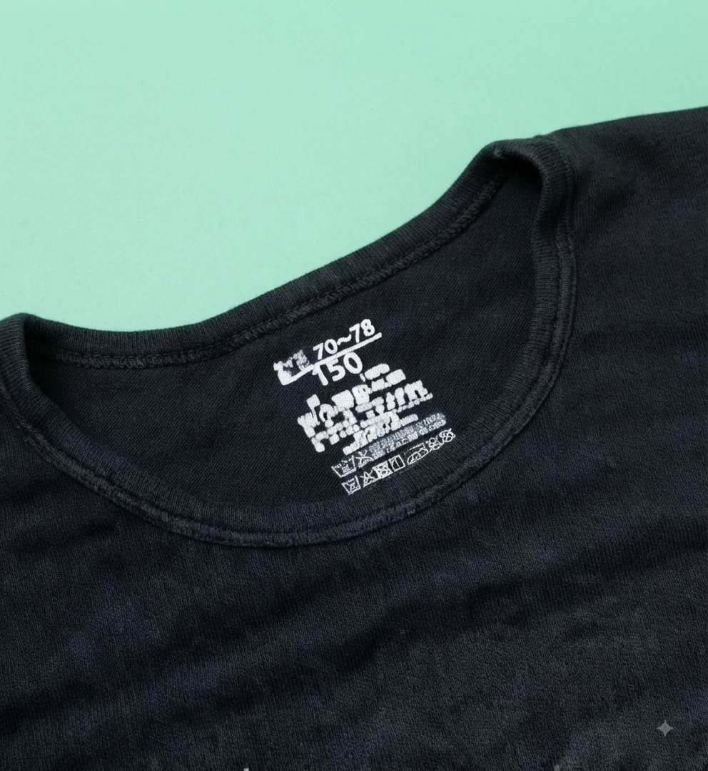 黒 Tシャツ インナー 肌着 3枚セット 150cmの写真2枚目