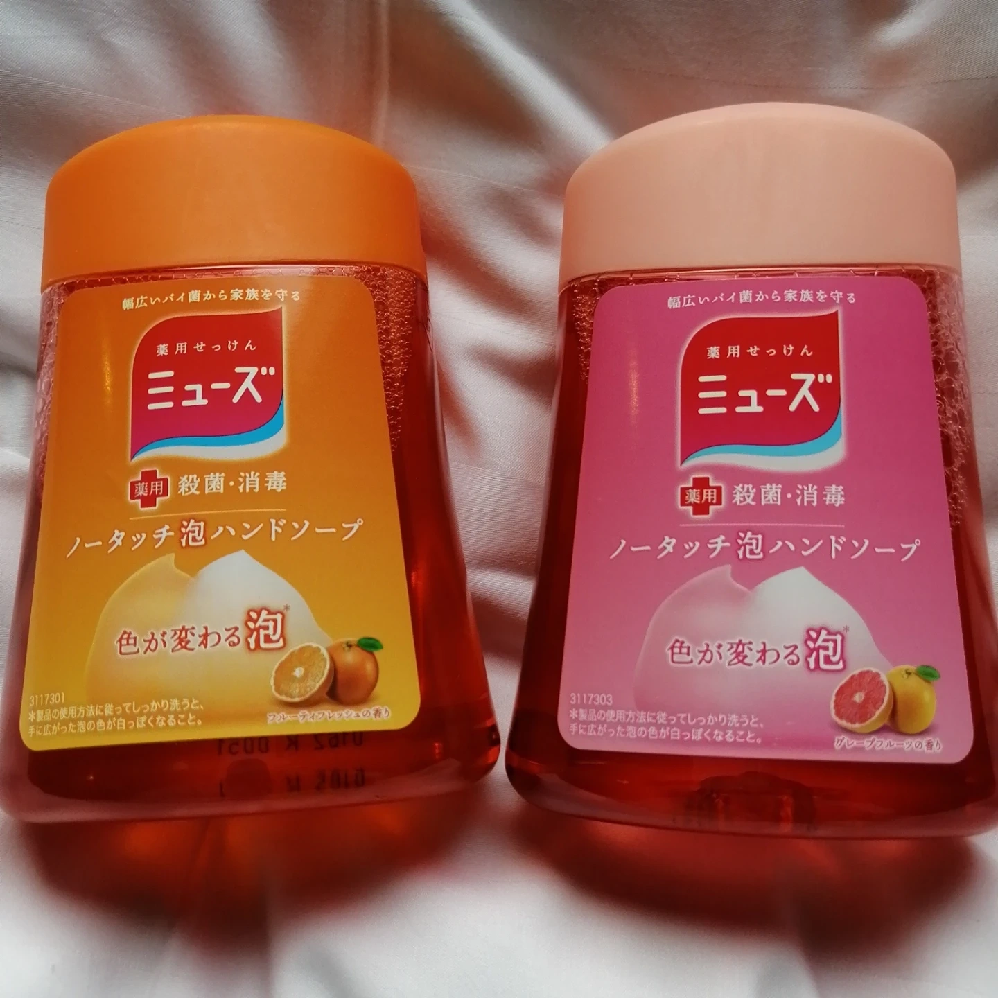 ミューズ ノータッチ 泡ハンドソープ 詰め替え 5個セットの写真2枚目