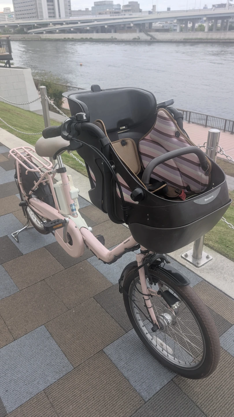 パナソニック ギュット ミニ DX 前後20インチ 電動アシスト自転車の写真5枚目
