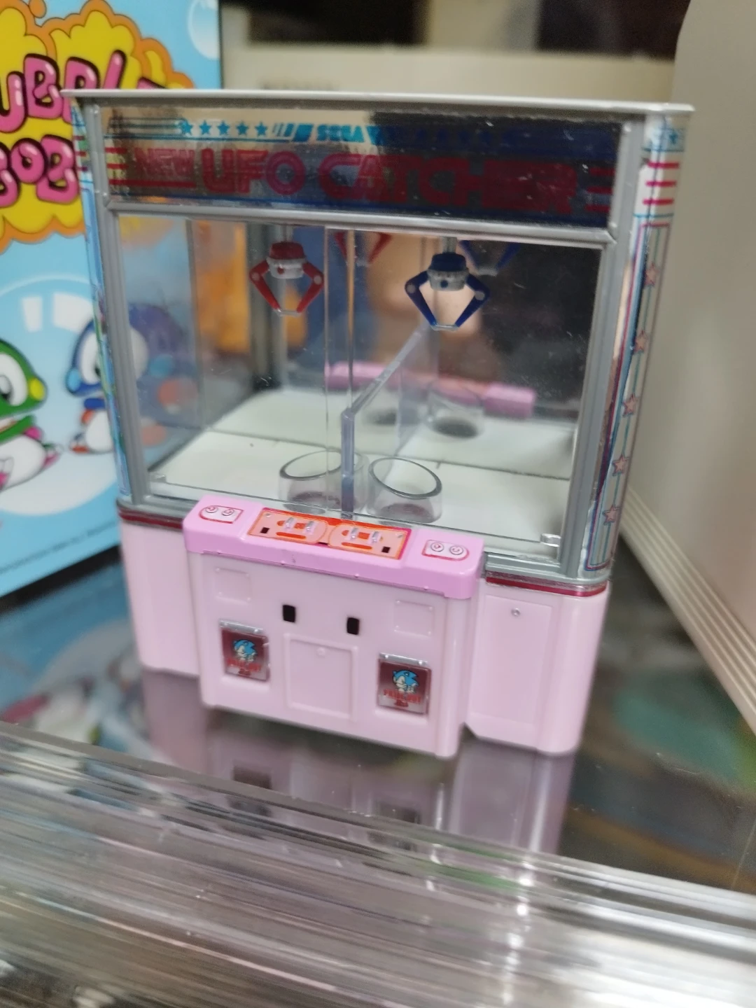 セガ SEGAゲームハード ぼくのゲームセンター  UFOキャッチャーピンクの写真2枚目