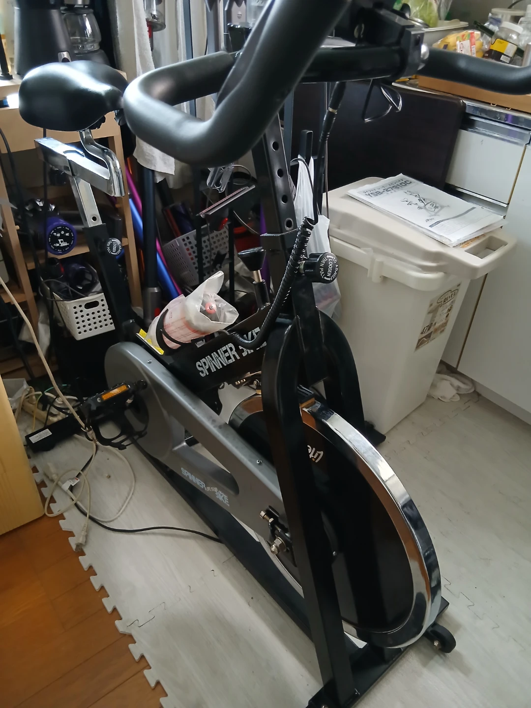 ライフギア スピナーバイク YSB-27910Cの写真4枚目
