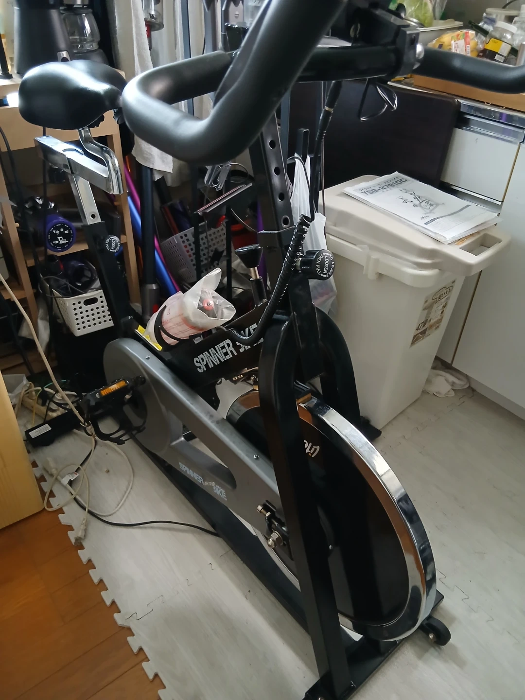 ライフギア スピナーバイク YSB-27910Cの写真4枚目