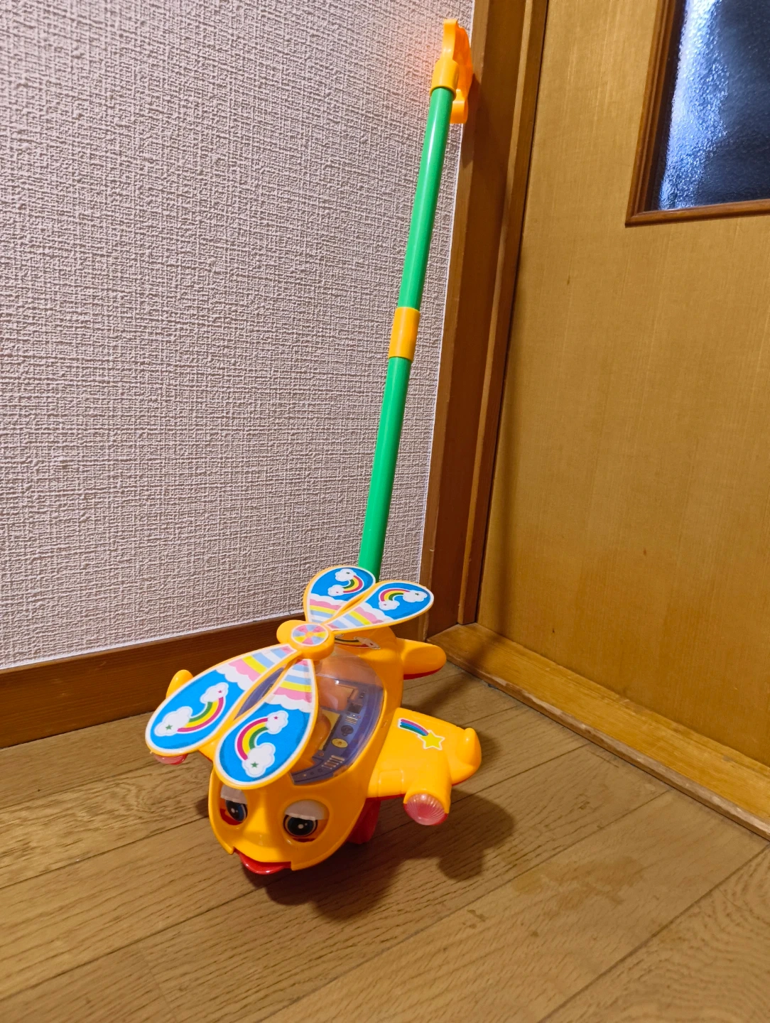子供用 押し車 飛行機 おもちゃ