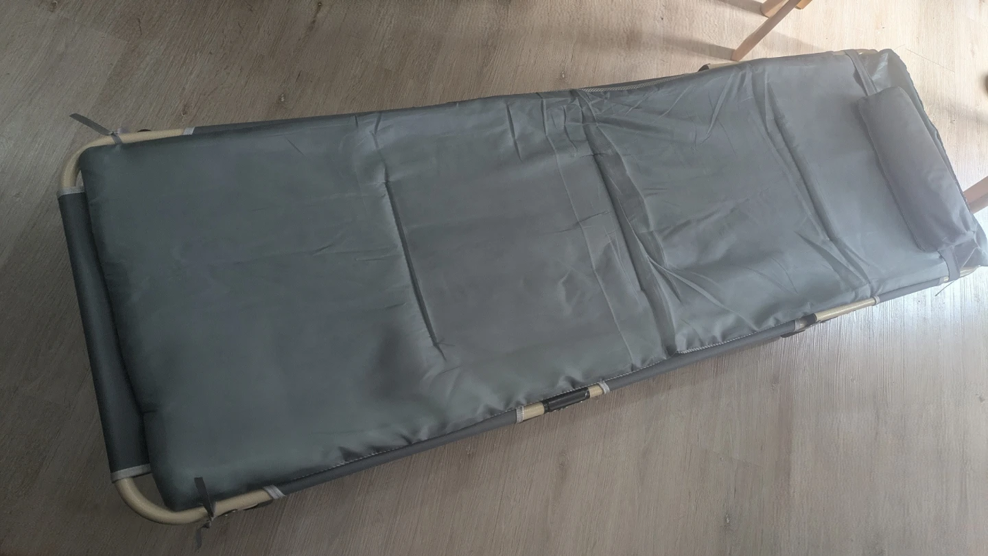 折りたたみ式ベッド グレー