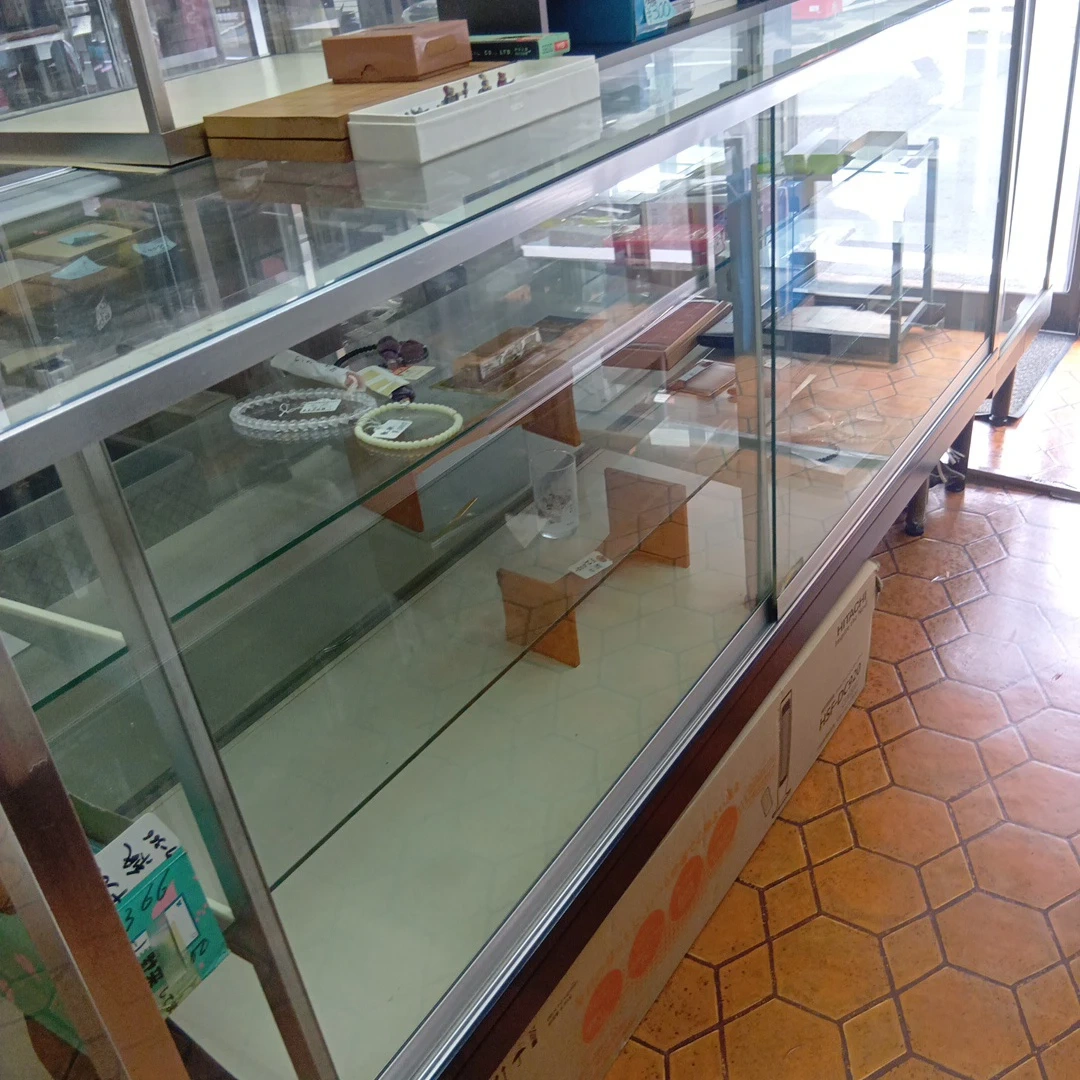 商品5つ無料!店舗用 ガラスショーケース