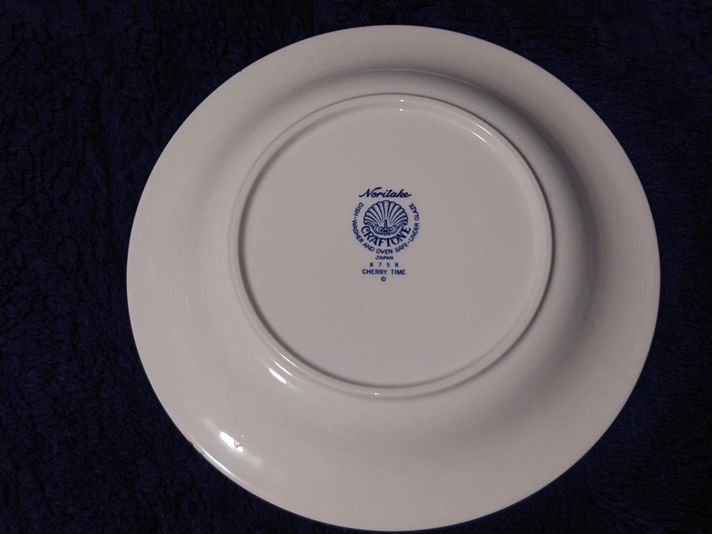Noritake ノリタケ クラフトーン チェリータイム プレート 3枚の写真2枚目
