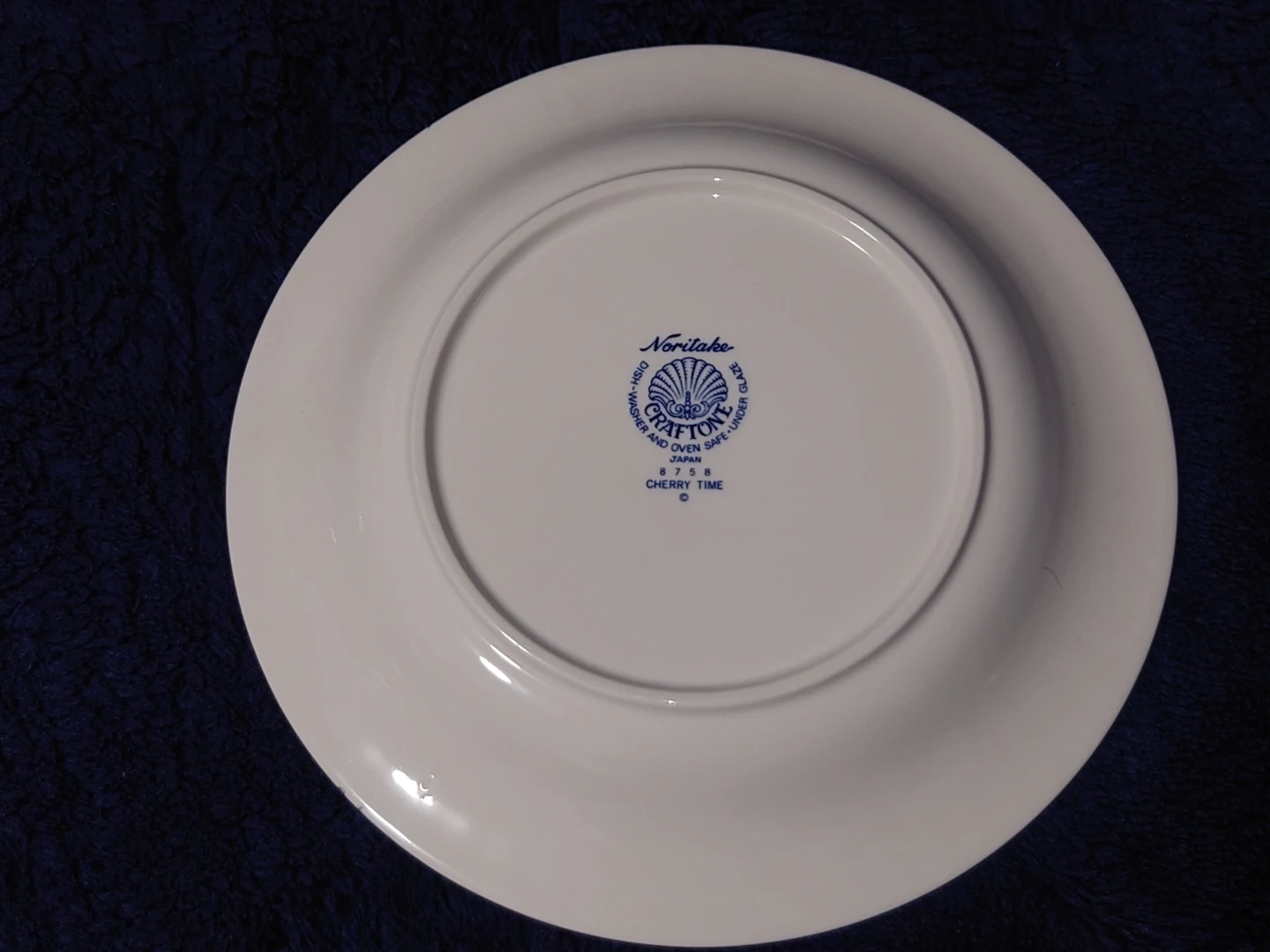 Noritake ノリタケ クラフトーン チェリータイム プレート 3枚の写真2枚目