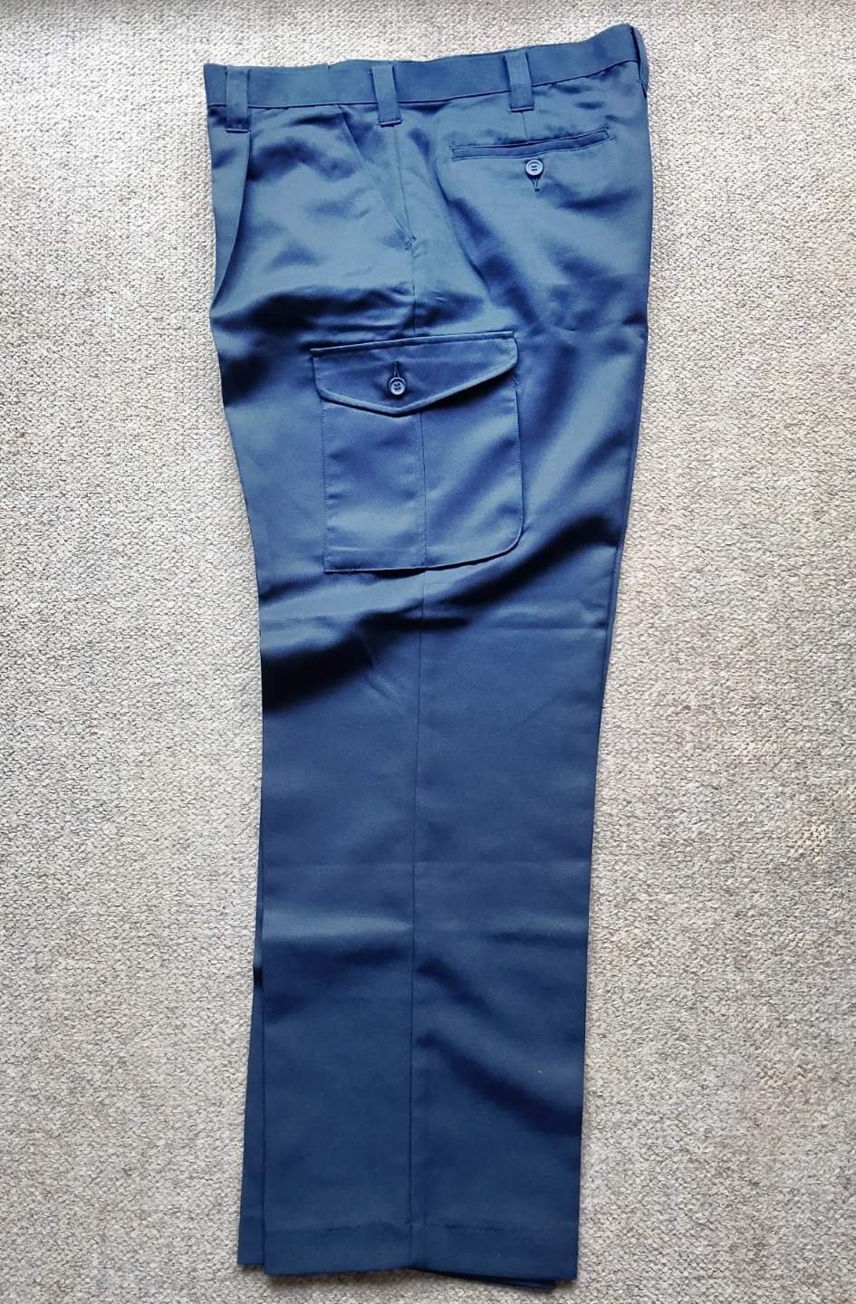 91cmネイビー カーゴパンツ ワークパンツ未使用の写真3枚目