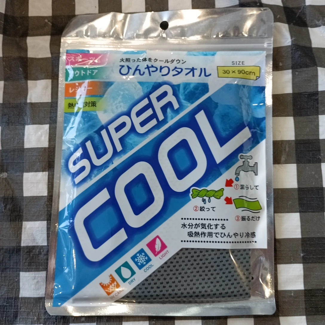 SUPER COOL ひんやりタオル 30×90cmの写真3枚目