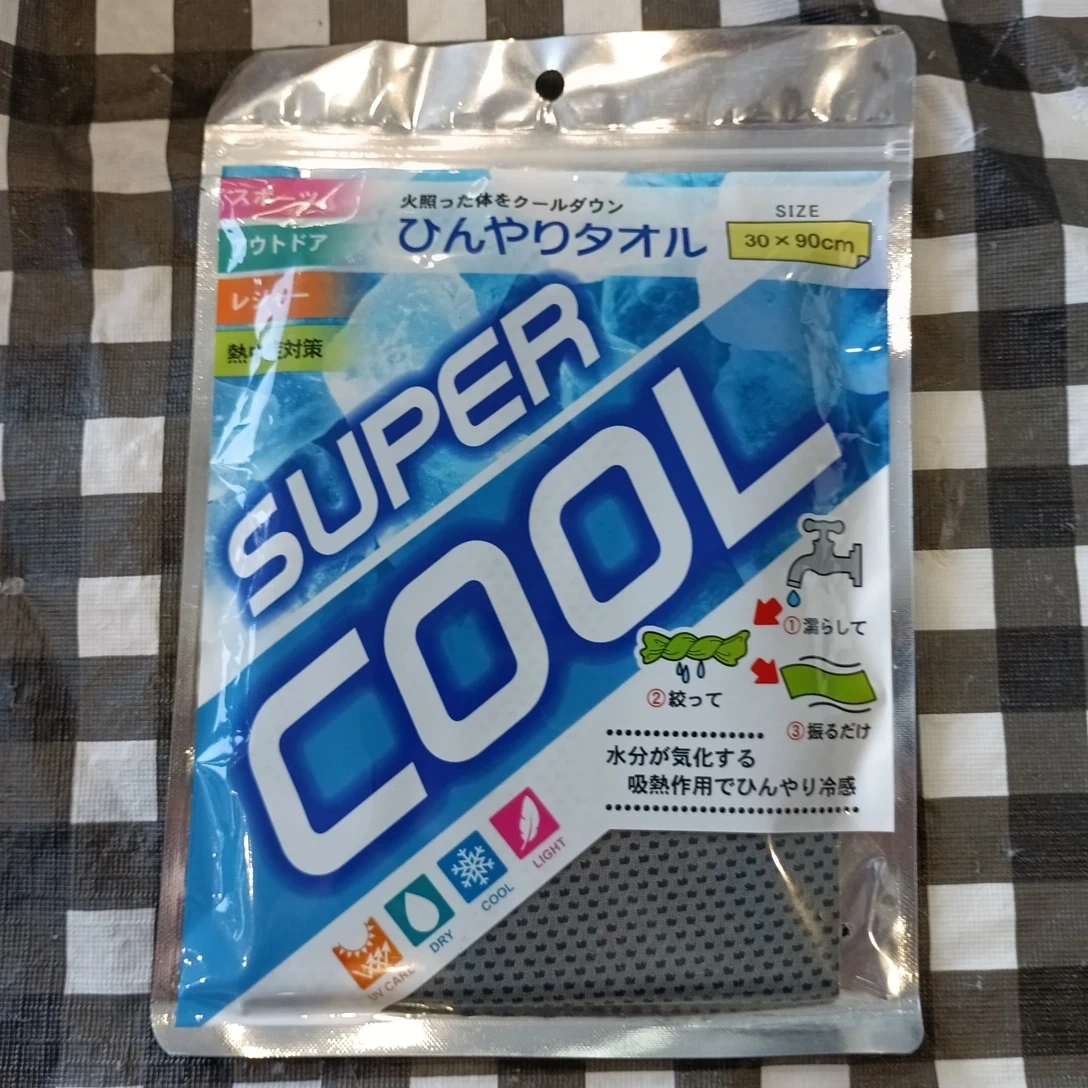 SUPER COOL ひんやりタオル 30×90cmの写真3枚目