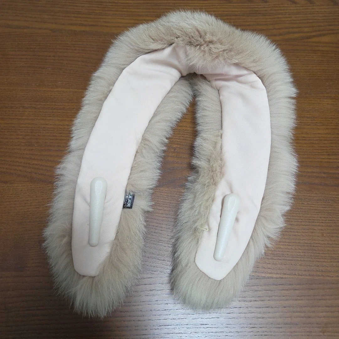 【美品】ファーティペット ベージュの写真2枚目
