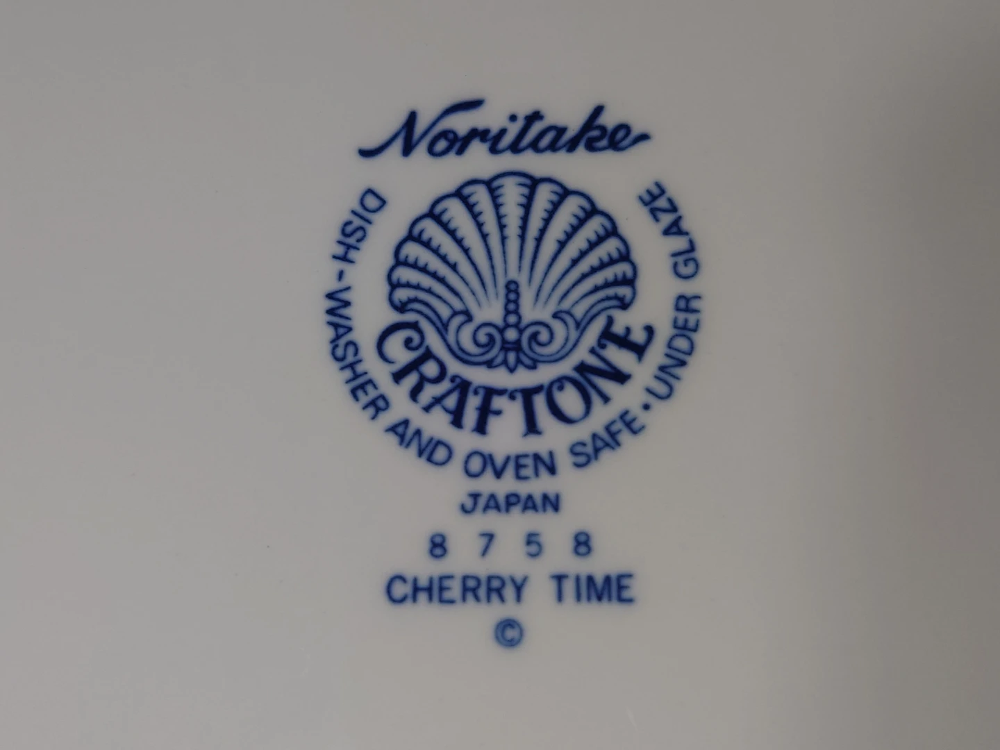 Noritake ノリタケ クラフトーン チェリータイム プレート 3枚の写真3枚目