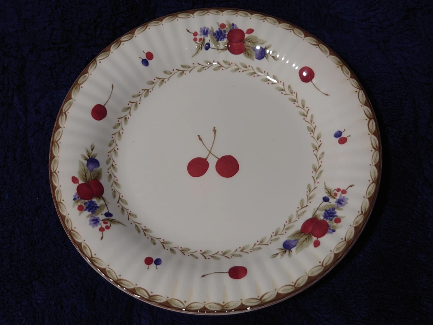 Noritake ノリタケ クラフトーン チェリータイム プレート 3枚