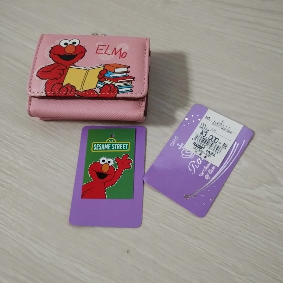 セサミストリート折りたたみ財布