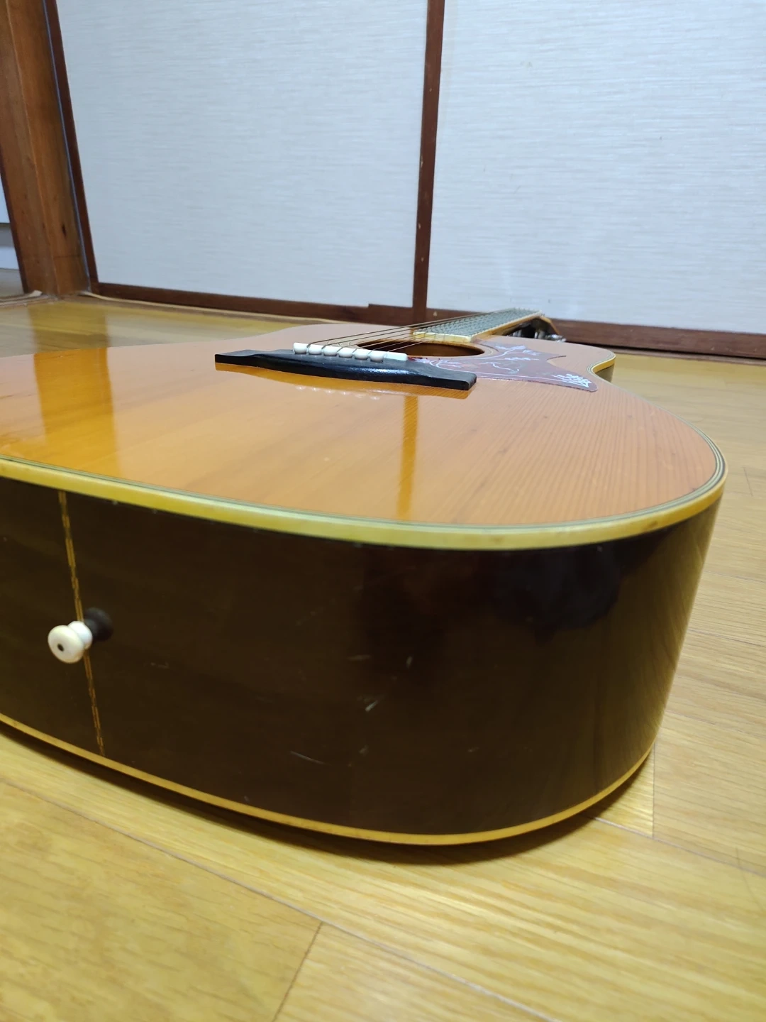 Yamaha FG-201 (made in Japan)の写真10枚目