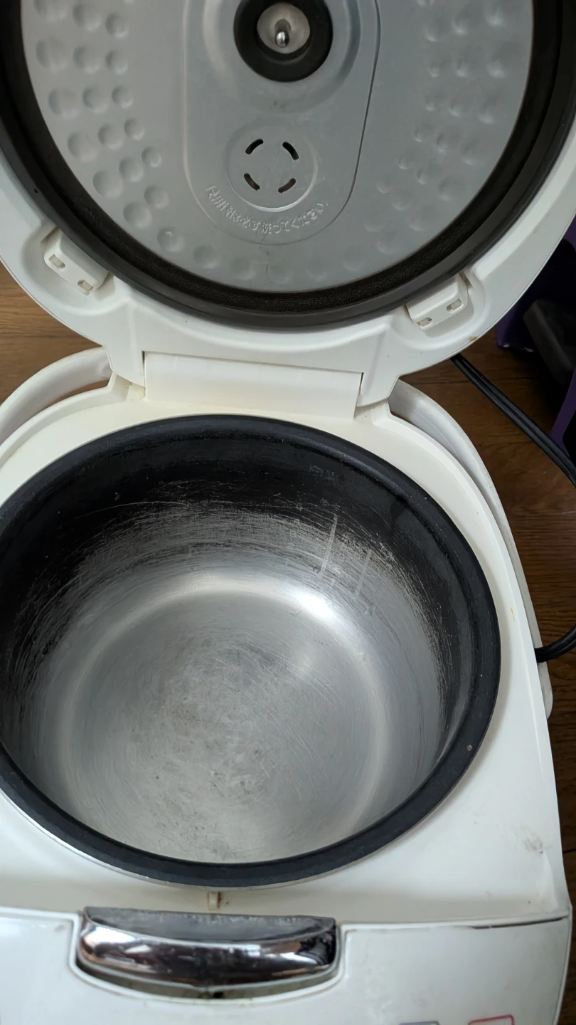 ニトリ マイコン炊飯ジャー MB-FS3017N WH 5.5合の写真3枚目