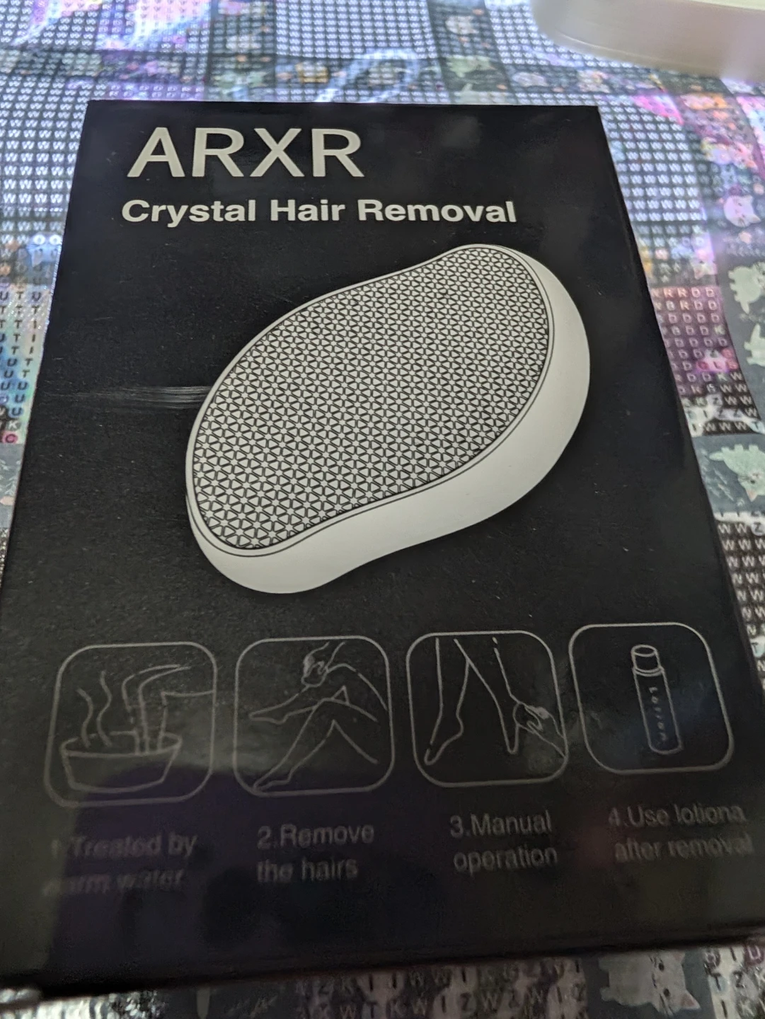 ARXR クリスタル除毛ツール ゴールドの写真3枚目