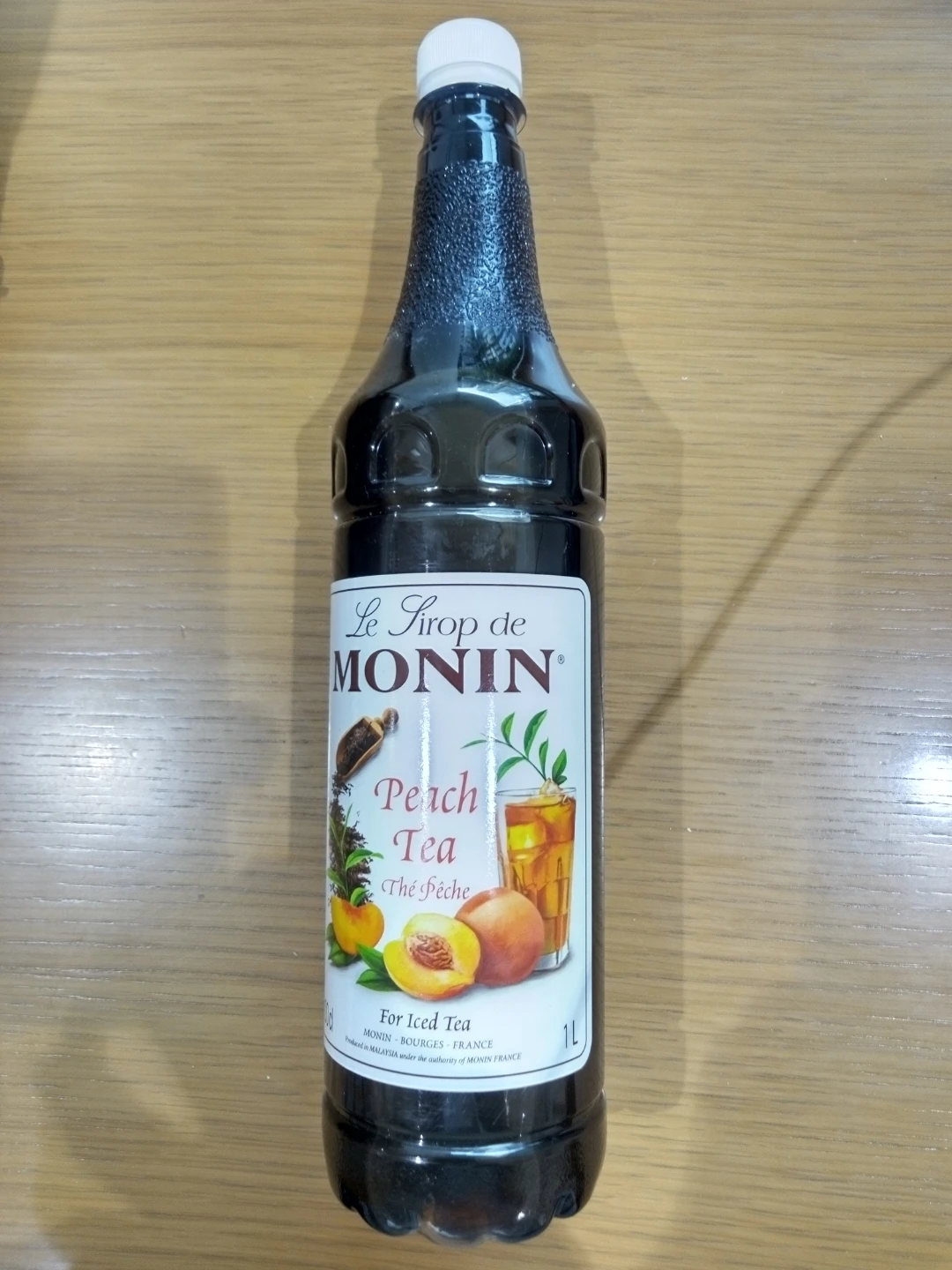 モナン ピーチティーシロップ 1L
