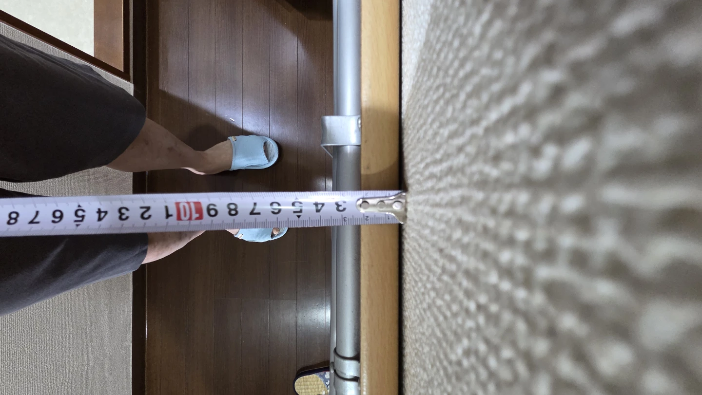 折りたたみテーブル ナチュラル 木目調の写真4枚目