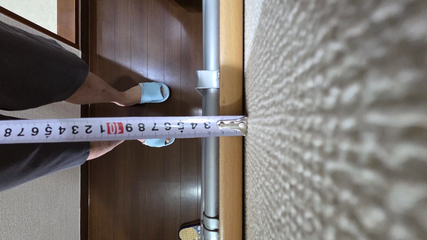 折りたたみテーブル ナチュラル 木目調の写真4枚目