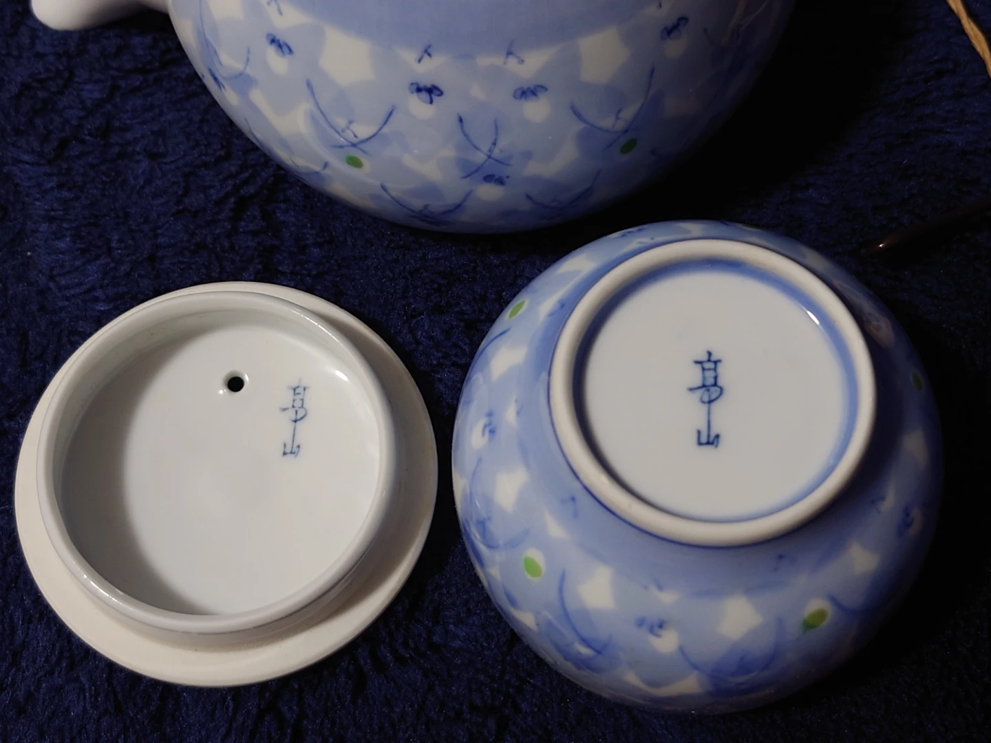 有田焼 茶器 急須 湯呑み セット 青花の写真6枚目