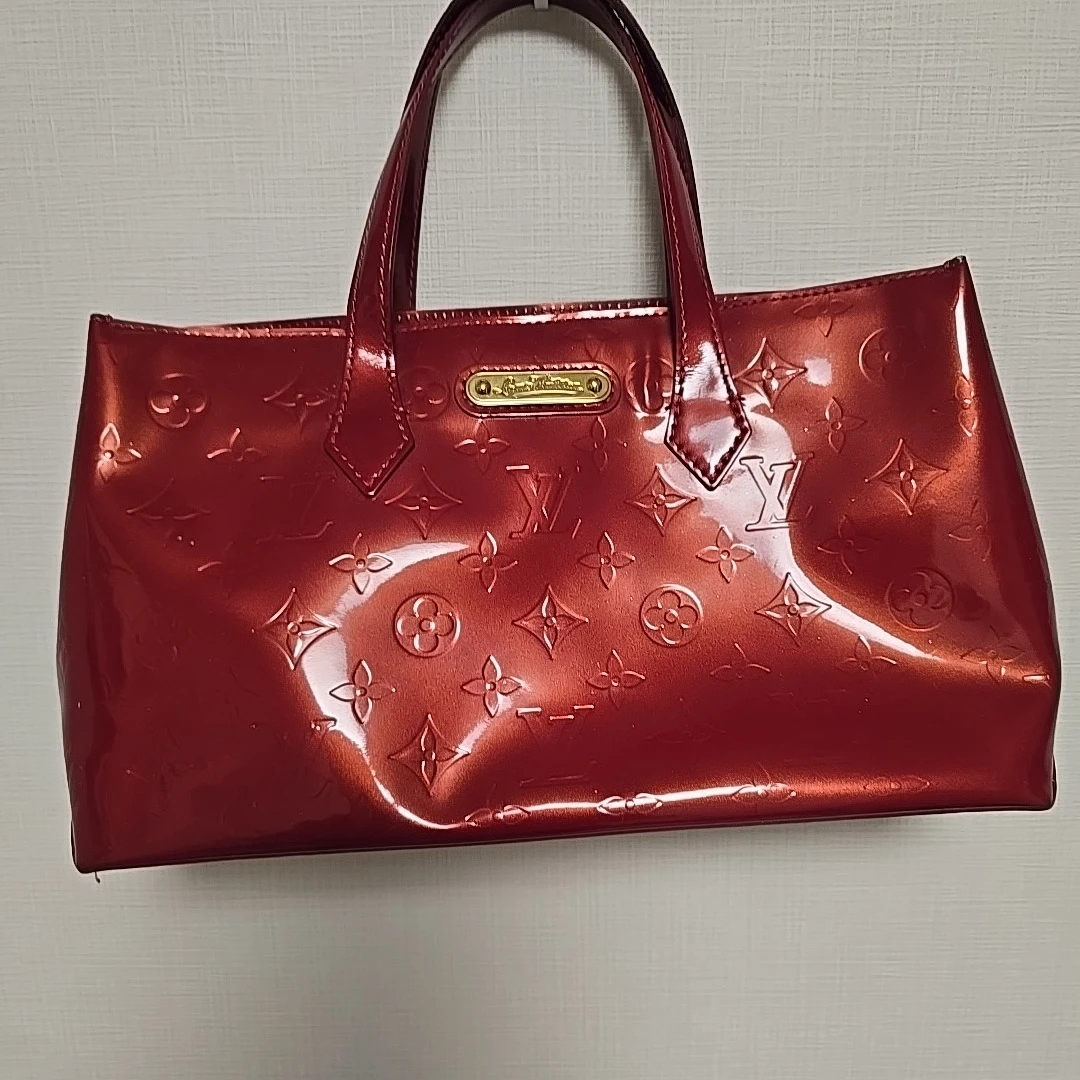ルイ・ヴィトン ヴェルニ バッグ レッド