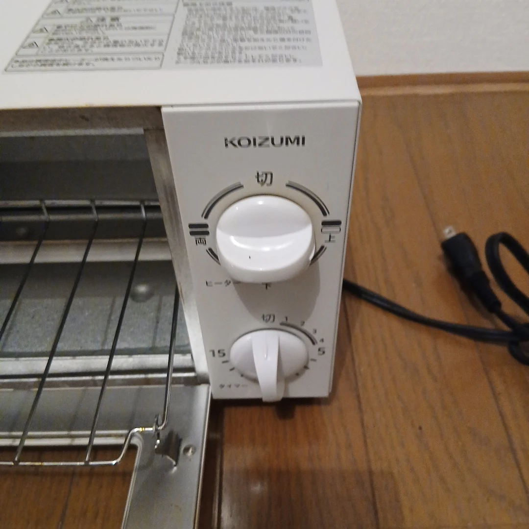 コイズミ オーブントースター KOS-1034の写真2枚目