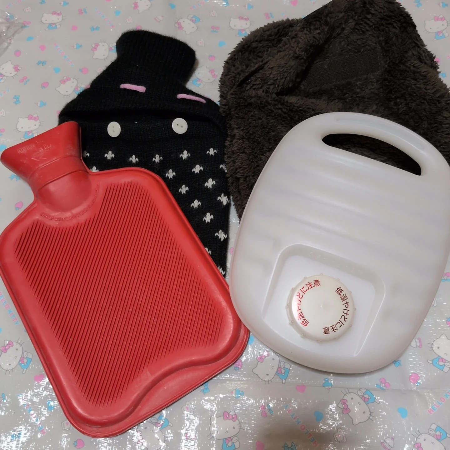 湯たんぽ2つの写真2枚目