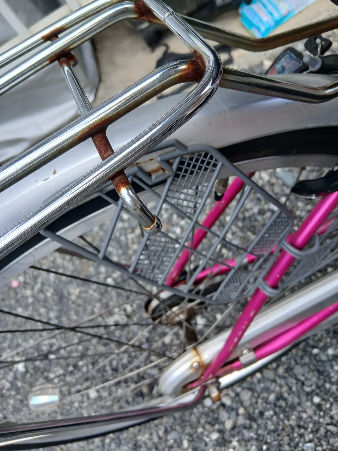 カテリーナ シティサイクル ピンクの写真3枚目