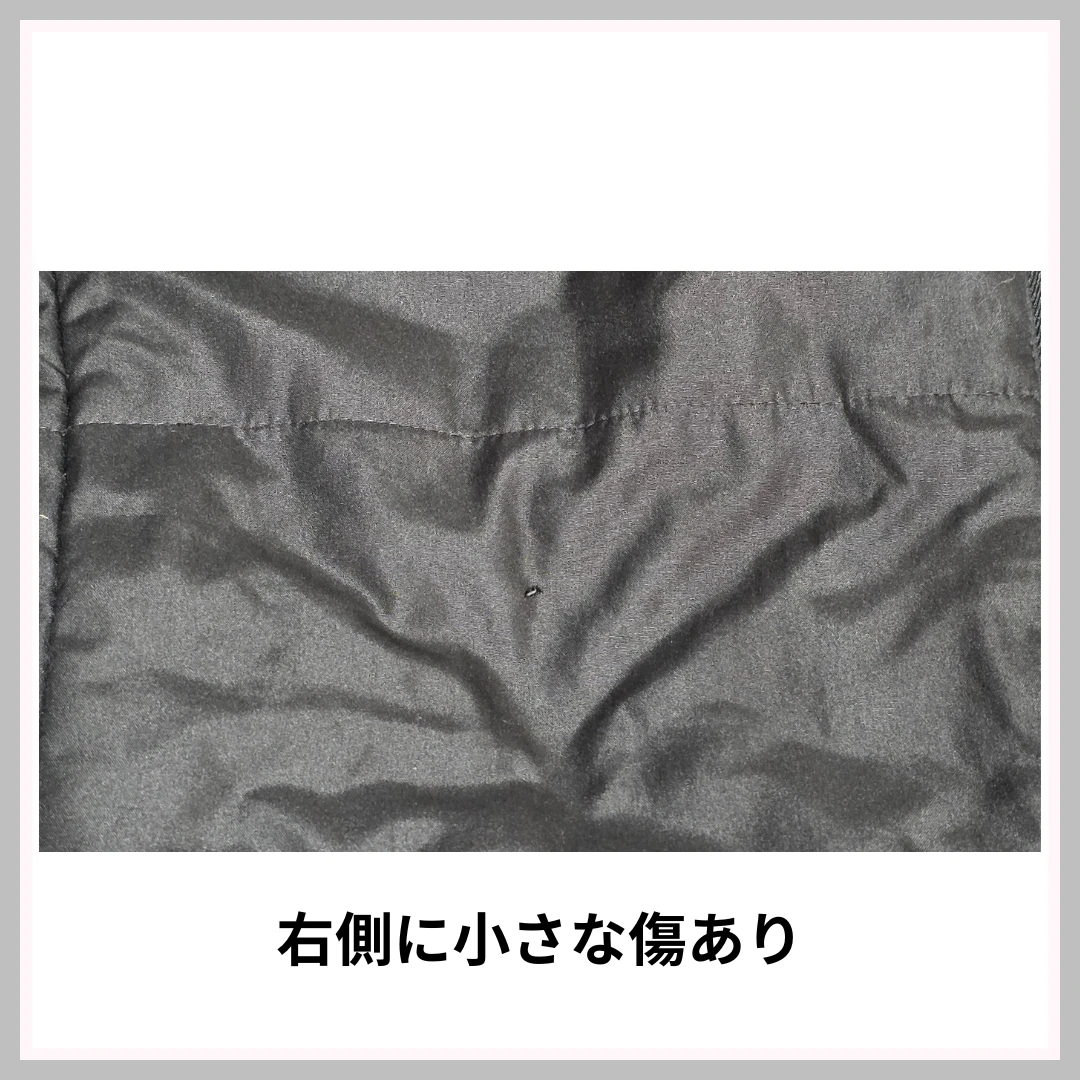 【美品】リバーシブル　中綿キルティングジャケット　L　一部小さな傷有の写真10枚目