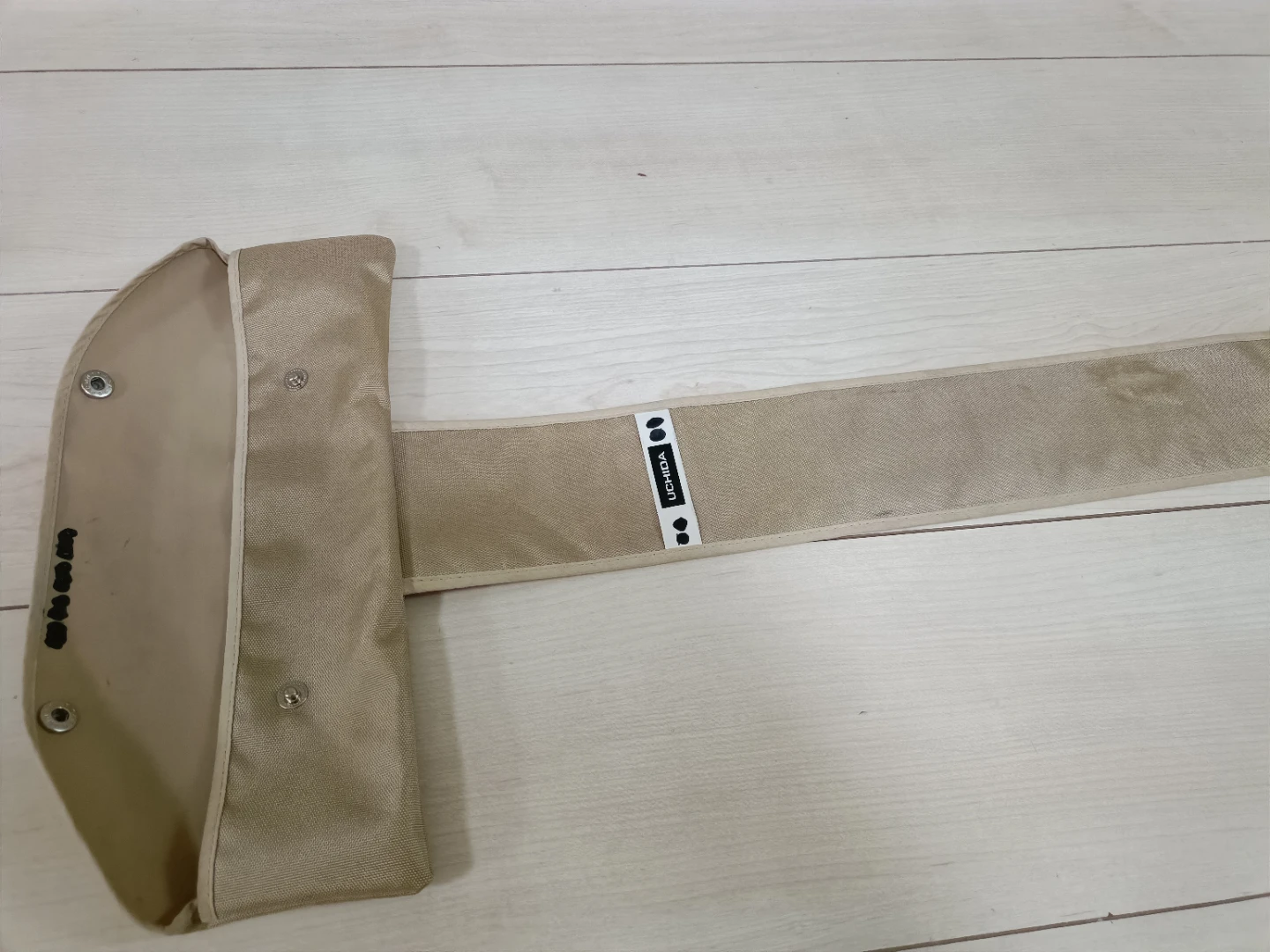 【ウチダ】T型定規 60cm 両縁透明 ケース付き(記名消してます)の写真6枚目