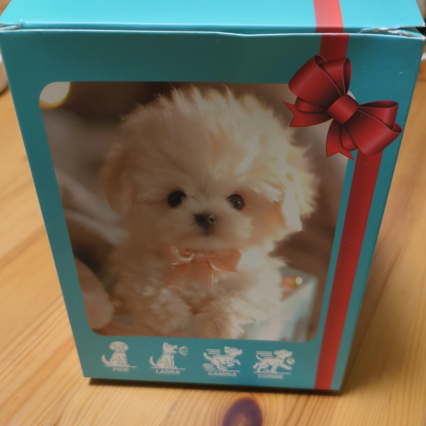 動くぬいぐるみ 子犬 ホワイト