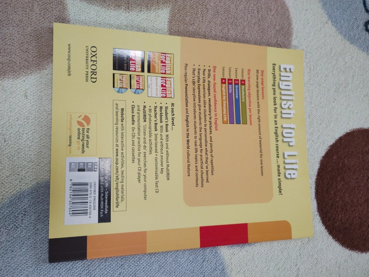 新品未使用★英語学習教材 English for Lifeの写真4枚目