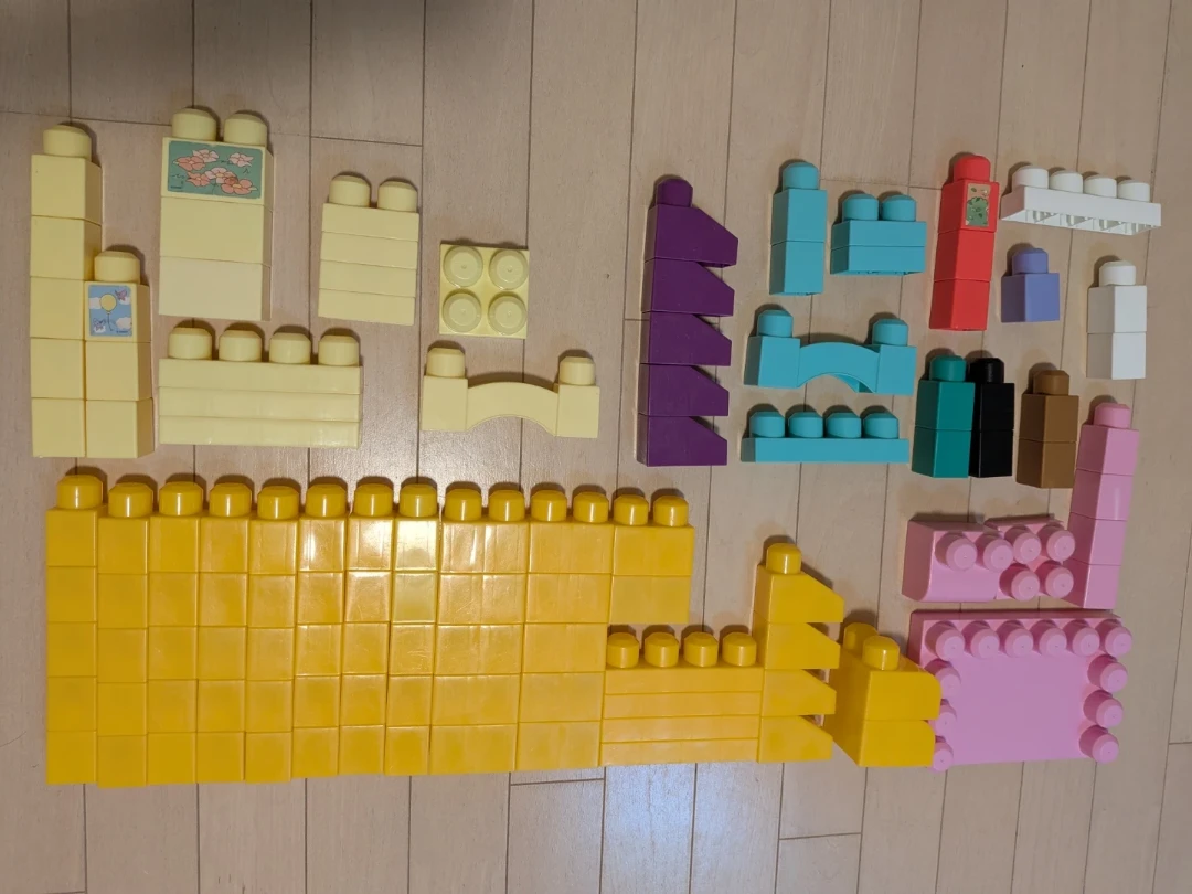 メガブロック　計343ピース　マテル　MEGA BLOKS　アンパンマンの写真2枚目