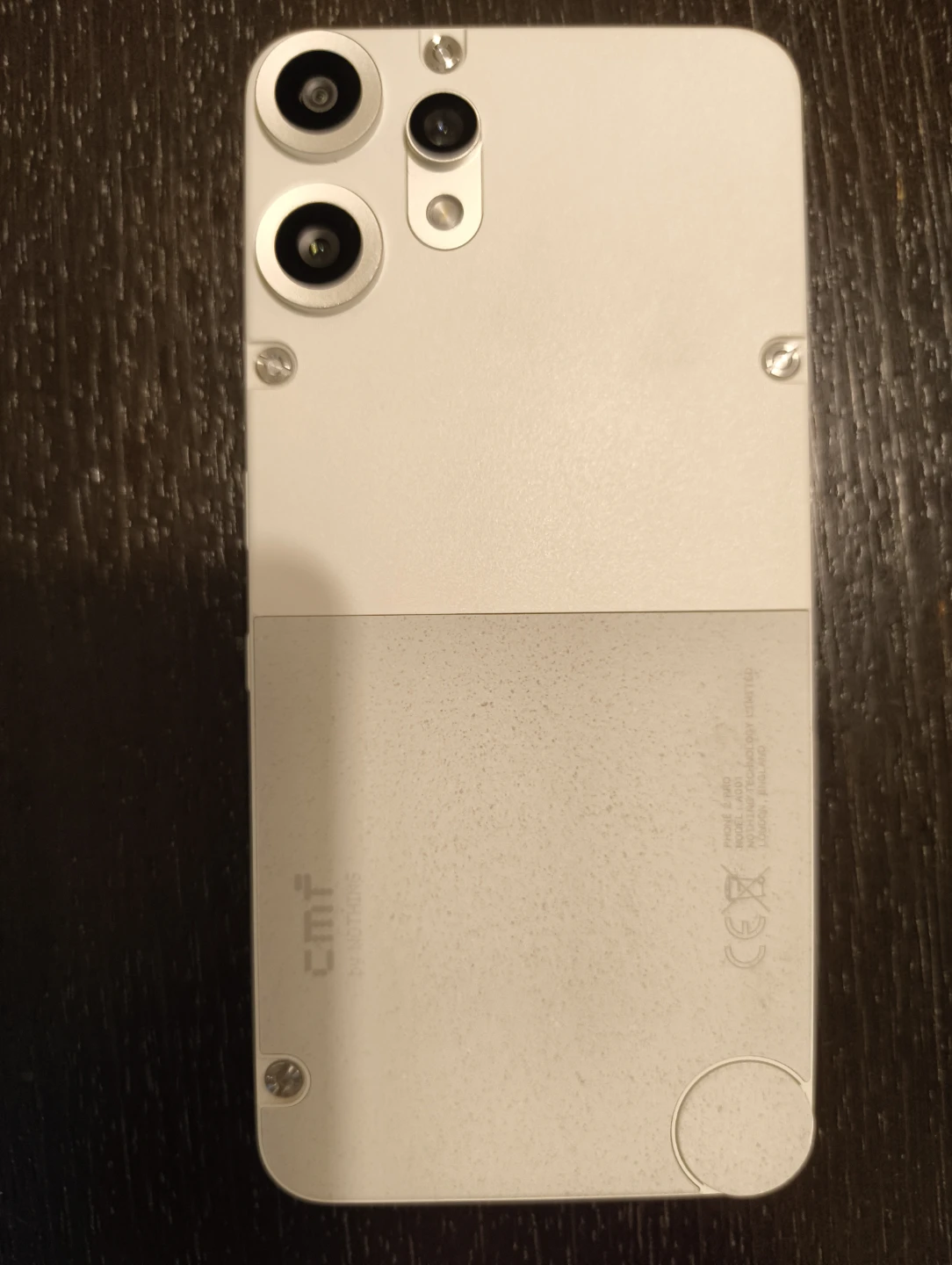 CMF phone 2 pro by Nothing ホワイト256GBの写真2枚目